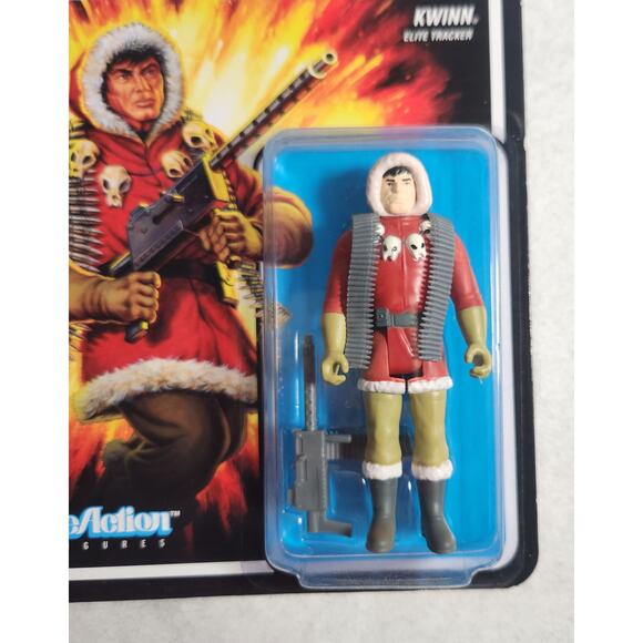 G. I. Joe Kwinn Elite Tracker Super 7 Reaction figure 4" Action Figure Brand New - Picture 2 of 7